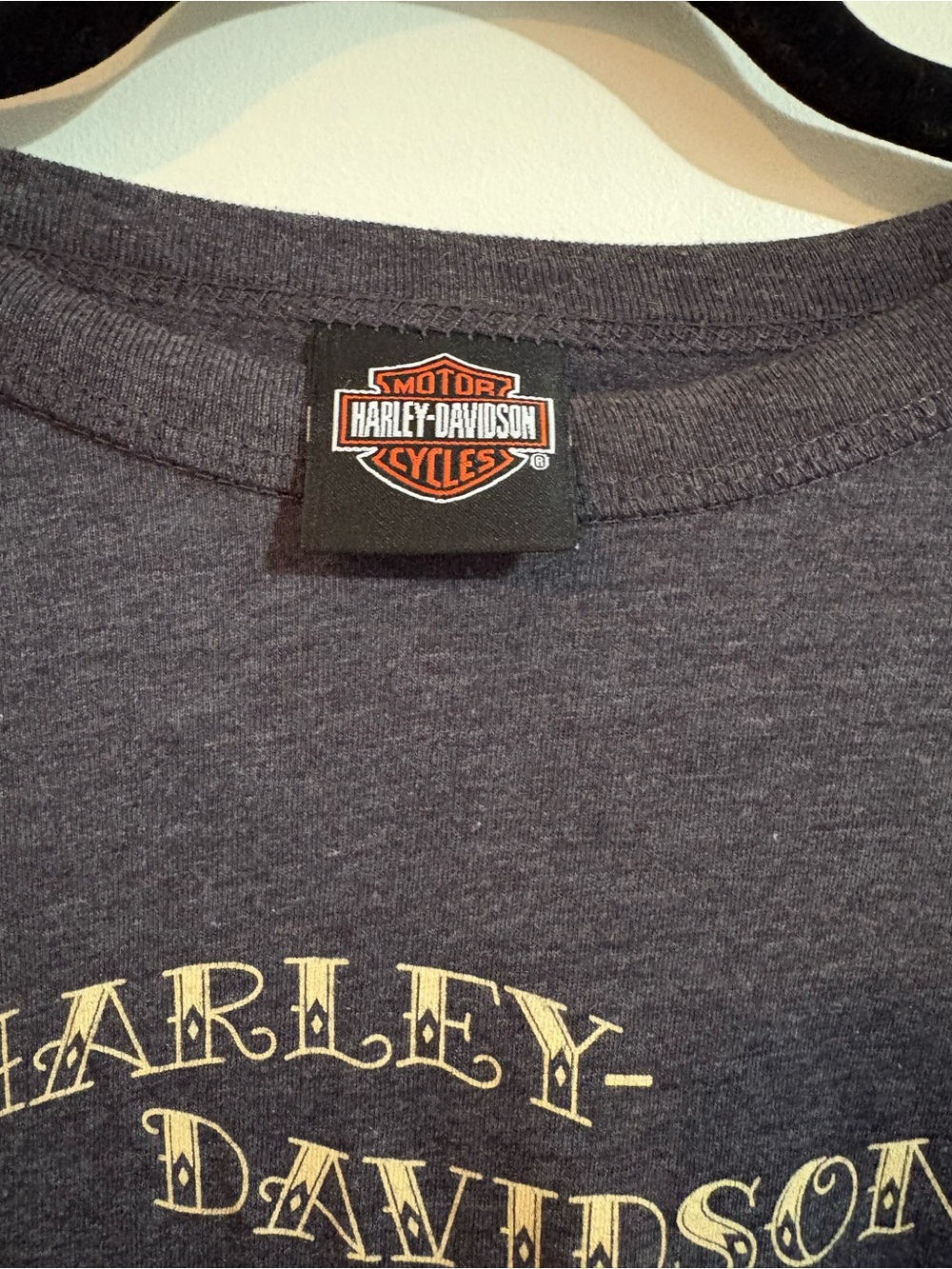 Vintage ladies, Harley, Davidson T-shirt, size medium - Picture 2 of 4